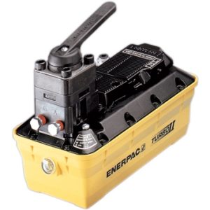 Enerpac PAMG-1402N Turbo II Air Hydraulic Pump With 4 Way Manual Valve For Use With Double-Acting Cylinders