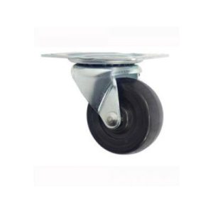 Faultless 127-4R 4 Inch X 1-5/16 Inch Hard Rubber Swivel Caster 350Lbs