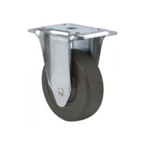 Faultless 7727-4 4 Inch X 1 Inch Hard Rubber Rigid Caster 275Lbs