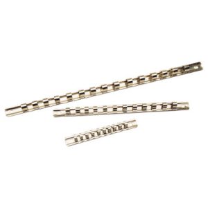 Gray SB060810 Socket Rail 1/4 Drive 10 Clips