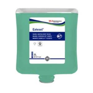 Deb HAB4LT Ecological Certified Estesol Hair & Body Wash 4 Liter Cartridge