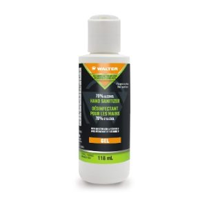 Walter 53-K 343 Gel Hand Sanitizer Fragrance-Free 70% Alcohol 500mL
