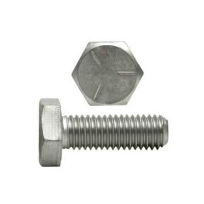 5/8-11 X 9 Hex Head Cap Screw Zinc Plated Grade 5