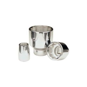 Gray HD70 3/4 Inch Drive 12 Point 2-3/16 Inch SAE Chrome Socket