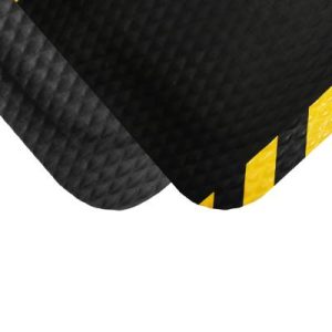 M+A Matting Hog Heaven 6421 3 Feet X 5 Feet Anti-Fatigue Black Border Cushion Mat