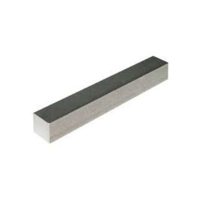 5/8 Inch Thick 5/8 Inch X 12 Inch Keystock Square Zinc Plated