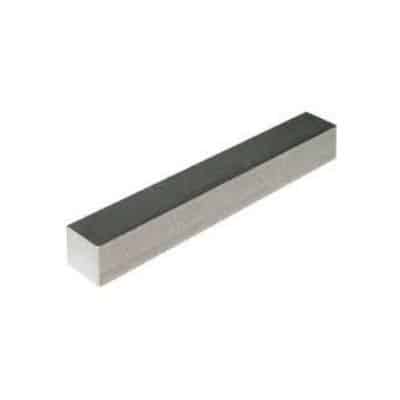 3/32 Inch Thick 3/32 Inch X 12 Inch Keystock Square Zinc Plated