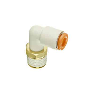 SMC KQ2H10-01AS Push-To-Connect Male Connector 10mm OD Tube X 1/8 Male Rc(PT)