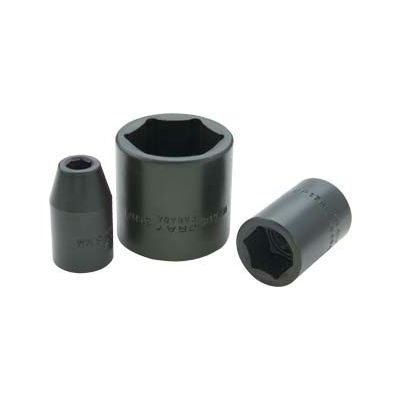 Gray MP18H 1/2 Inch Drive 6 Point 18 mm Black Impact Socket