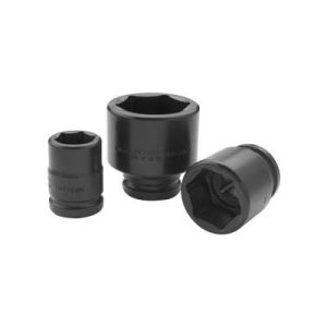 Gray MP3423H 3/4 Inch Drive 6 Point 23 mm Black Impact Socket