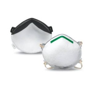 North N1115 SAF-T-FIT Plus Medium/Large Molded Cup N95 Particulate Respirator W/ Boomerang Nose Seal 20/Bx