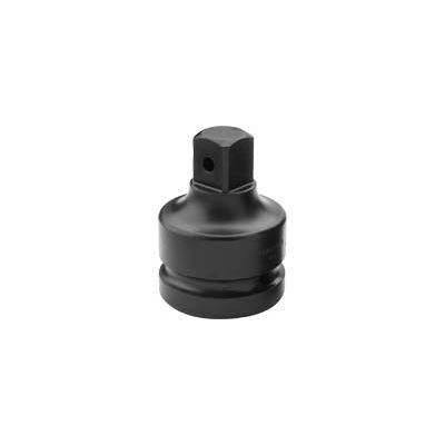 Gray PA8-7 1 Inch Drive Black Impact Adapter 1-1/2 Inch Female to 1 Inch Male