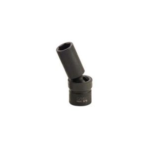 Gray PHU30L 1/2 Inch Drive Universal Joint 6 Point 15/16 Inch Black Impact Socket