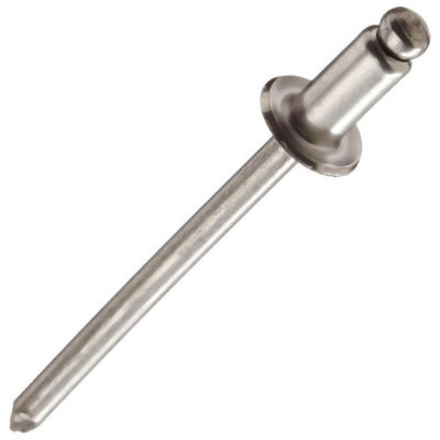 Pop Rivets 3/16 x 1/2 Aluminum Body Steel Mandrel Dome Head Blind Qty 1000