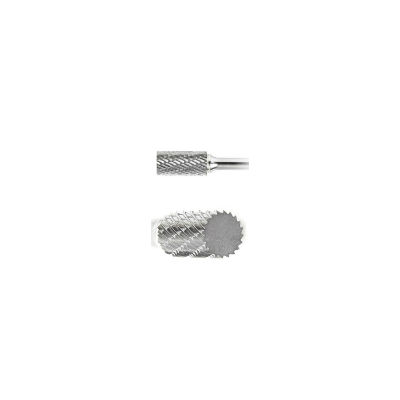 SA-12-DC Cylindrical Double Cut Carbide Burr 1/4 Shank 1/8 DIA 5/8 LOC