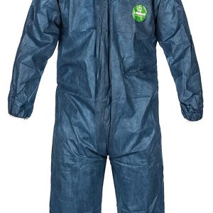 Lakeland Safegard C8428NSF 4X-Large Navy Blue Polypropylene Hooded Coveralls