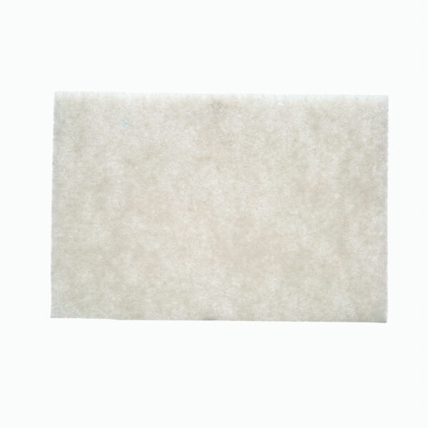 3M 7445B Scotch-Brite White Super Fine 6 X 9 Aluminum Silicate Light Duty Hand Pads 7000000727 - Image 3