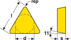 Seco TPGN160308-CP200 Carbide Turning Inserts 64908