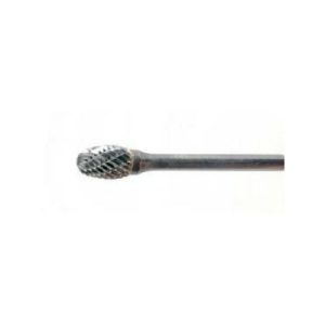 SE-6-DC Oval/Egg Double Cut Carbide Burr 1/4 Shank 5/8 DIA 1 LOC