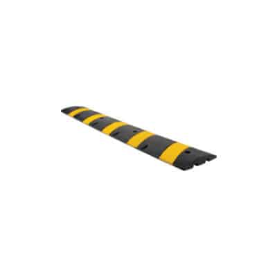 6' Black and Yellow Speed Bump (L) 72 X (W) 11 X (H) 2.25