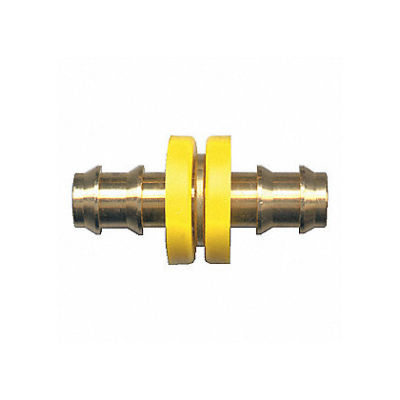 3/8 I.D. Brass Push On Hose Barb To Push On Hose Barb Mender