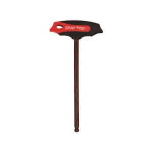 Gray ST69024 1/2 Inch x 6 Inch Blade T-Handle Ball End Hex Key