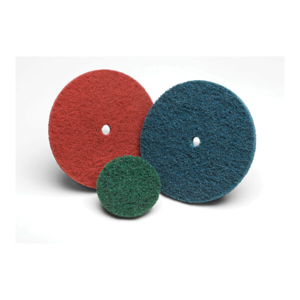 3M Standard Abrasives 810710 6 X 1/2 Aluminum Oxide A Medium Buff & Blend HS Disc 7000046749 - Image 2