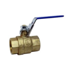 Tuff Grade TG-BBVT 1/2 Inch NPT Locking Handle Brass Ball Valve 600 W.O.G.