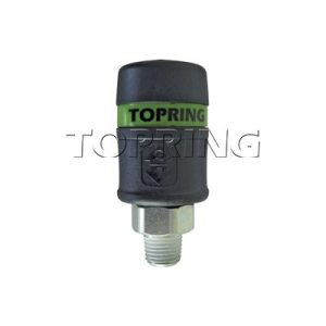Topring 31.869 3/8 NPT Male Pipe Topquik E 7.8 UltraFlo Automatic Coupler