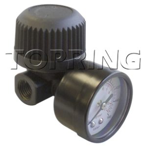 Topring 62.104 Maxpro 1/4 In-Line Air Flow Regulator Polymer Body