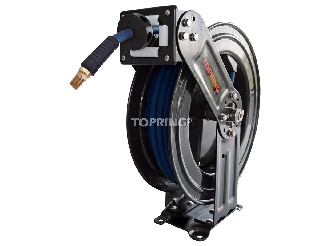 Topring 79.519 1/2 Inch X 50 Feet Thermoflex Hose With Topreel Heavy Duty  Hose Reel 300 PSI