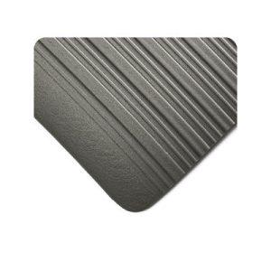 Wearwell Tuf Sponge 451 3/8 Inch Thick 3 Feet X 60 Feet Black PVC Anti-Fatigue Matting