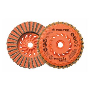 Walter 15-I 451 4 1/2 X 5/8-11 Enduro-Flex Turbo 2-in-1 Finishing Flap Disc