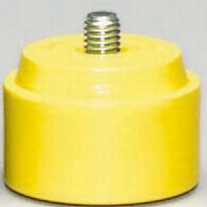 Williams HSF-20XH 2 Inch Diameter Yellow Extra Hard Soft-Face Hammer Tip