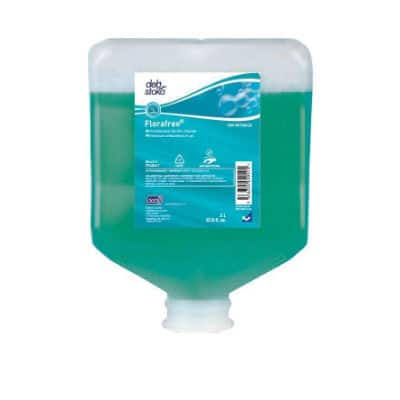 Deb FFAB2LT Flora Free Anti-Bacterial Gel Skin Cleanser 2 Liter Cartridge