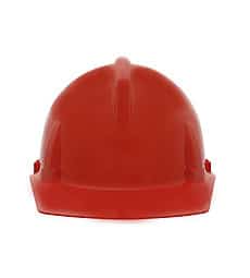 MSA 475382 Orange TopGard Slotted Hard Hat Cap Style With Fas-Trac III Suspension