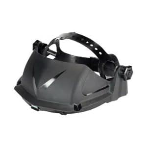 MSA 10127061 V-Gard Black HDPE Headgear - Visor Sold Separate