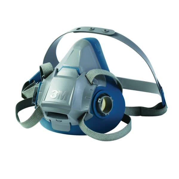 3M 6502 Rugged Comfort Reusable Half Facepiece Respirator Textured Silicone Medium 7000128238 - Image 2