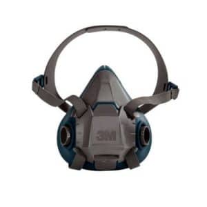 3M 6501 Rugged Comfort Reusable Half Facepiece Respirator Textured Silicone Small 7000128236