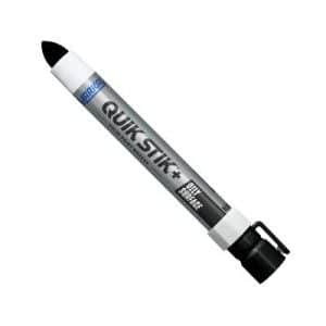 Markal 028883 Quik Stik+ Black Oily Surface Solid Paint Marker