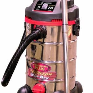 King 8540LST 10 Gallon Wet-Dry Vacuum Stainless Steel Body