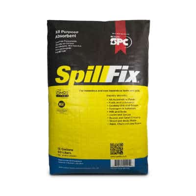Brady SPC SF-20 20 Lb Bag Spillfix Granular Organic Absorbent 7 Gal Capacity