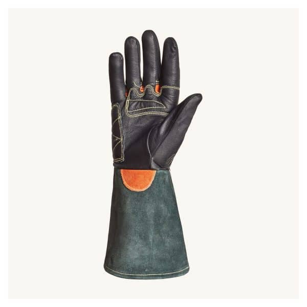 Endura 398GLBG Large Goat Skin Heat Resistant Tig Welding Glove Extended Cuff - Image 2