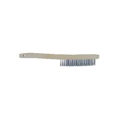 Curved Handle .014 Stainless Steel Wire Scratch Brushes