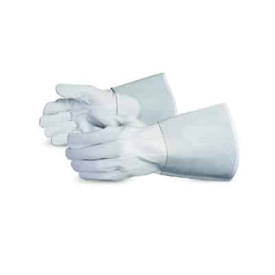 Medium Sheepskin Grain Leather TIG Welder's Glove Split Leather Cuff