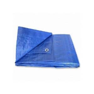 8 Feet X 10 Feet Regular Duty Blue Tarpaulin