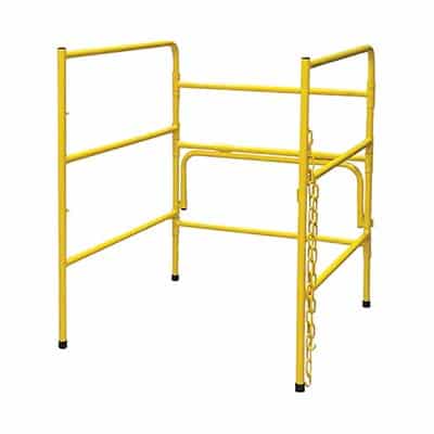 Yellow Steel Manhole Guard Rail For Areas 33 Inch X 33 Inch - SB ...