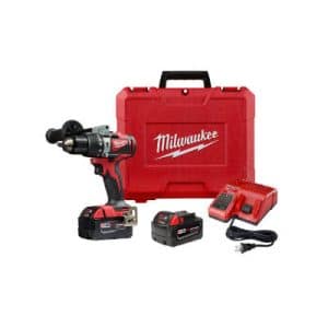 Milwaukee 2902-22 18 Volt M18 1/2 Inch Compact Brushless Hammer Drill Kit 4.0Ah Battery & Charger