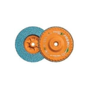 Walter 15-R 708 7 X 7/8 80 Grit Enduro-Flex Flap Disc For Aluminum