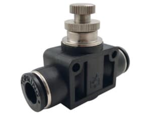 Topring 46.958 10 mm O.D. Speed Controllers With Flow Control Valve Straight Union